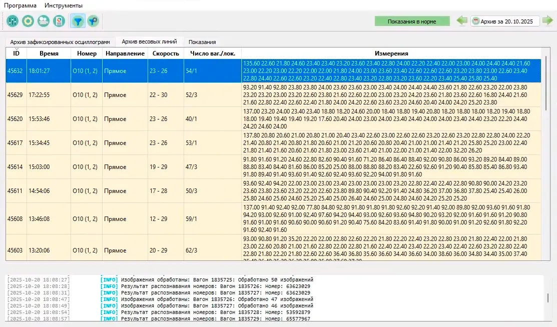Архив и мониторинг